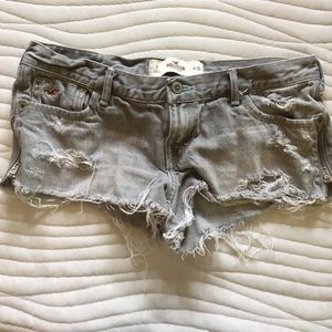 hollister shorts with zippers